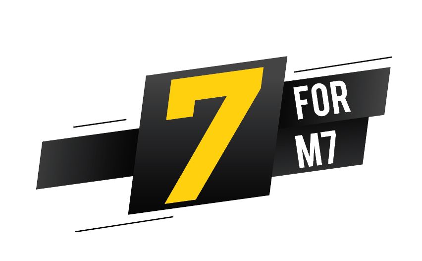 7 FOR M7 Campaign Logo